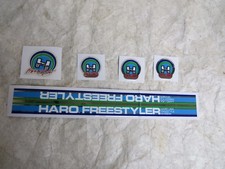 HARO FREESTYLER DECALS BMX