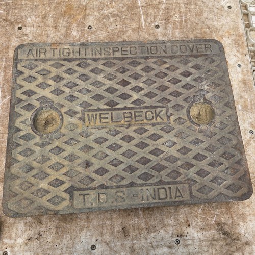 Cast iron manhole - manhole, cover
