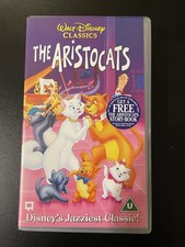 The Aristocats VHS 1979 Walt