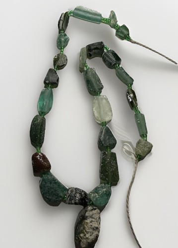Ancient roman glass fragment - roman,