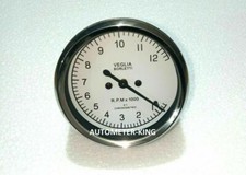 Veglia Borletti Tachometer WHITE FACE DUCATI 12000 rpm 4:1 Replica