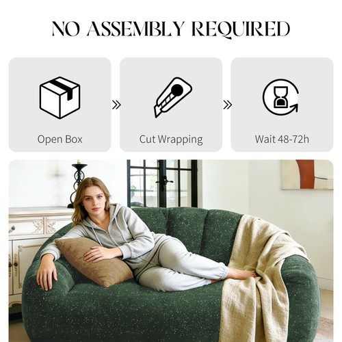 Adult bean bag cord - bean, love