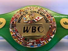 WBC World BOXING Championship Belt Replica High Quality New Edition 3D LOGO Wbc
