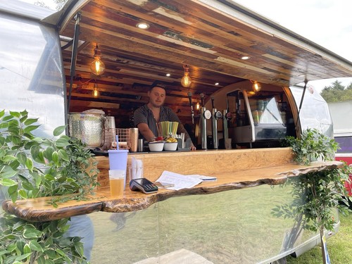 Airstream bar weddings - bar,