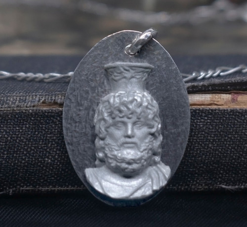 Serapis silver pendant osiris - serapis,