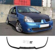 For Renault Clio MK2 MK3 Front Bumper Cup Chin Spoiler Lip Valance + Screws
