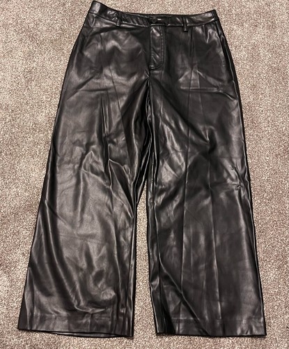 George faux leather - george, trousers