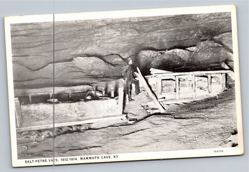 Mammoth cave saltpeter vats - cave,
