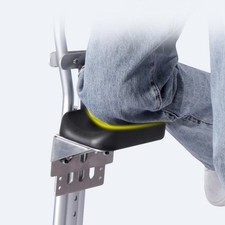 Leg Rest for Underarm Crutch Easy to Install Adjustable
