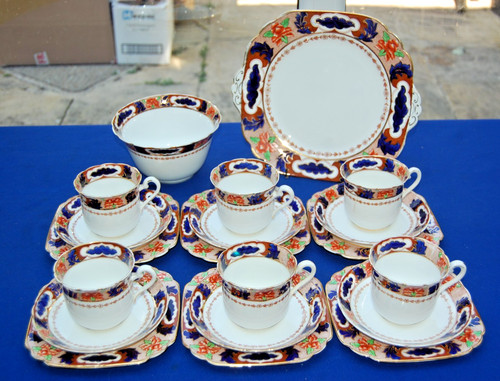 Tuscan china 20pc imari floral - 20pc,