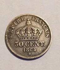 Silver Napoleon III 50