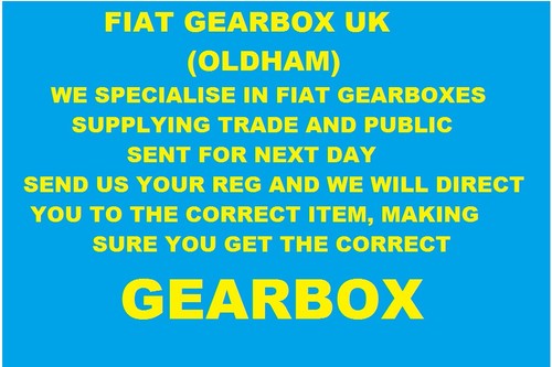 Fiat doblo speed gearbox - speed,