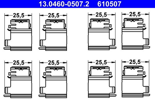 Fits ate 0460 0507 2 - ate, 13.0460-0507.2