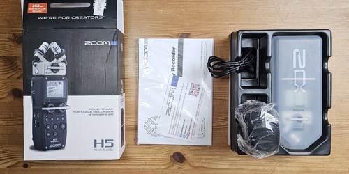 Zoom handy recorder - h5,