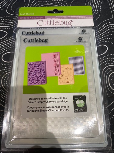 Cuttlebug embossing folders - cuttlebug,