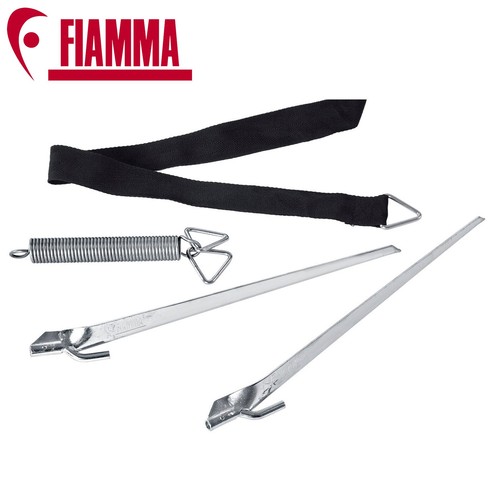 Fiamma tie down kit plus - down, black