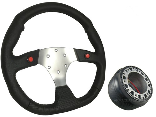 Chrome sports steering - chrome,