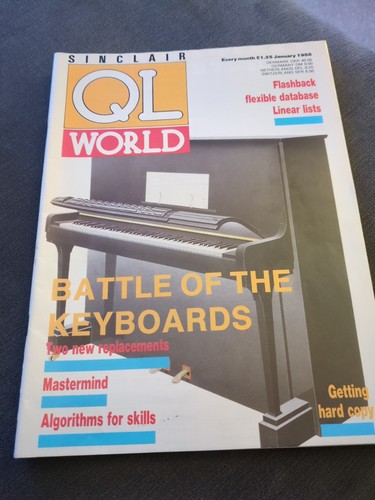 Sinclair world magazine - sinclair, ql