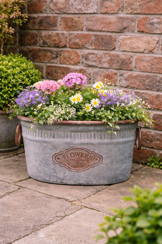Rustic galvanised metal - rustic,