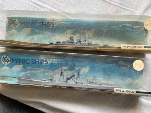 Hornby minic model ships hms - hornby,