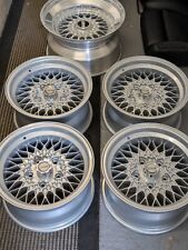 Classic Vintage Porsche BBS Alloy Wheels Kba 40675 5x130 Genuine MAHLE Deep RSR