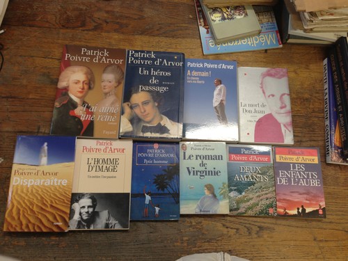Lot books by patrick - lot,