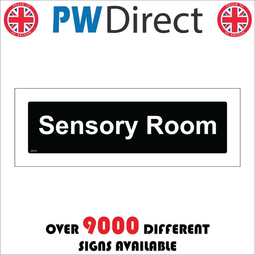 Sign sensory room - sign,