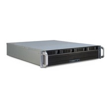 2U IPC 2U-2404L (48cm) Storage Server Case w/o PSU, Supports 4x 3.5"/2.5"  HDD,