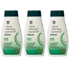 3x Selsun Suspension Anti