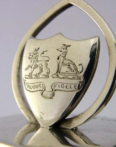 English sterling silver double - english,