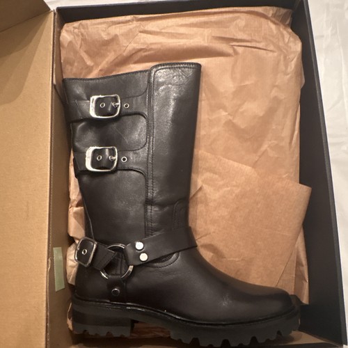 Frye women black leather - frye,