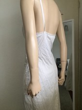 Vtg Charnos White Silky