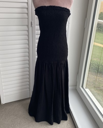 River island black shirred - island,