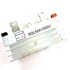Bridge Rectifier 3 Phase Diode Amp 1000V SQL50A To DC Power W/ Thick Heatsink