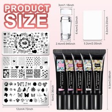 Nail Stamping Kit, Nail
