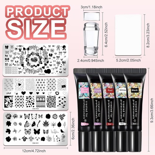 Nail stamping kit - nail,