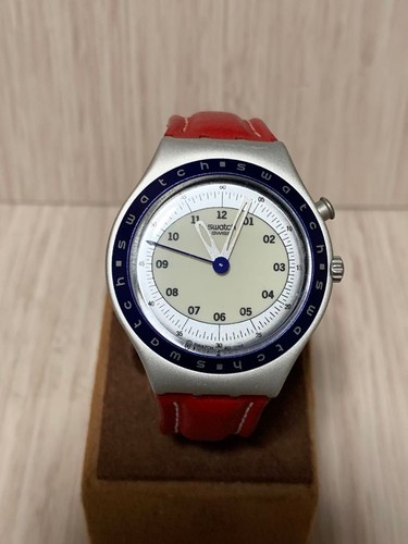 Swatch irony swiss made - swiss, red