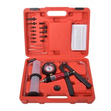 22 Pieces HandHeld Vacuum Pump Pressure Tester Kit for Testing Boost Pressure