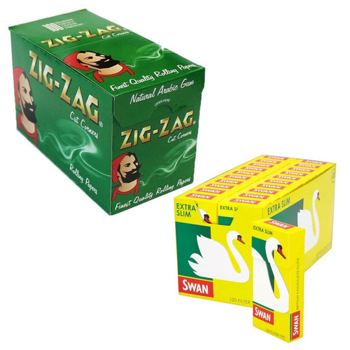 1200 zig zag green rolling - 1200,
