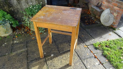 Vintage antique pine - vintage, school