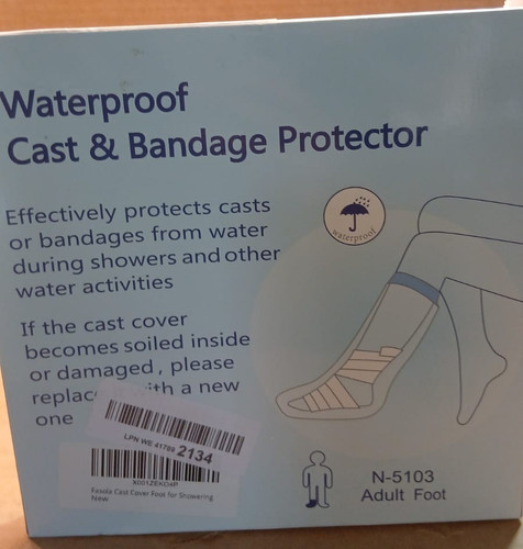 Waterproof cast cover foot - waterproof,