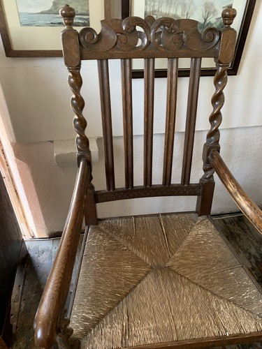 Antique barley twist - twist, chair