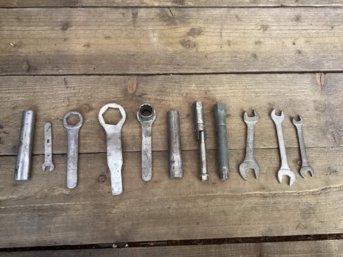 Vintage motorcycle toolkit - motorcycle,