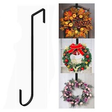 1Pc Floral Wreath Hanger Over The Door Wreath Metal Hook For Wreath Front Door