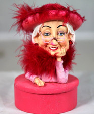 FABULOUS LADY TRINKET BOX -