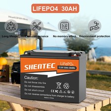 12V 30Ah LiFePO4 Battery