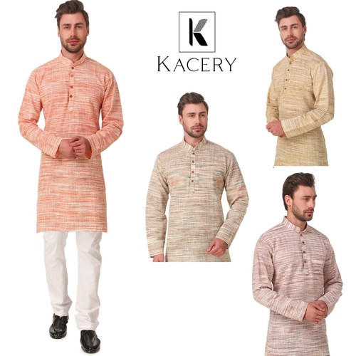 Men indian cotton khadi - cotton,