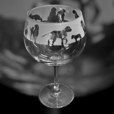 ITALIAN SPINONE Frieze Boxed 70cl Glass Gin Balloon