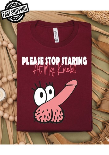 Stop staring knob - staring,