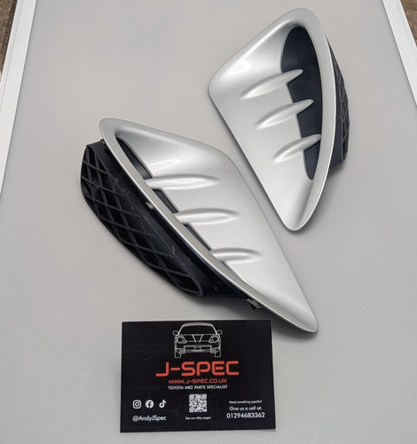 Toyota mr2 side vents silver - -,